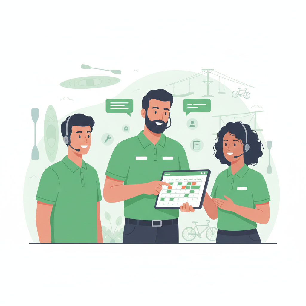 Gestion d'équipe Booky